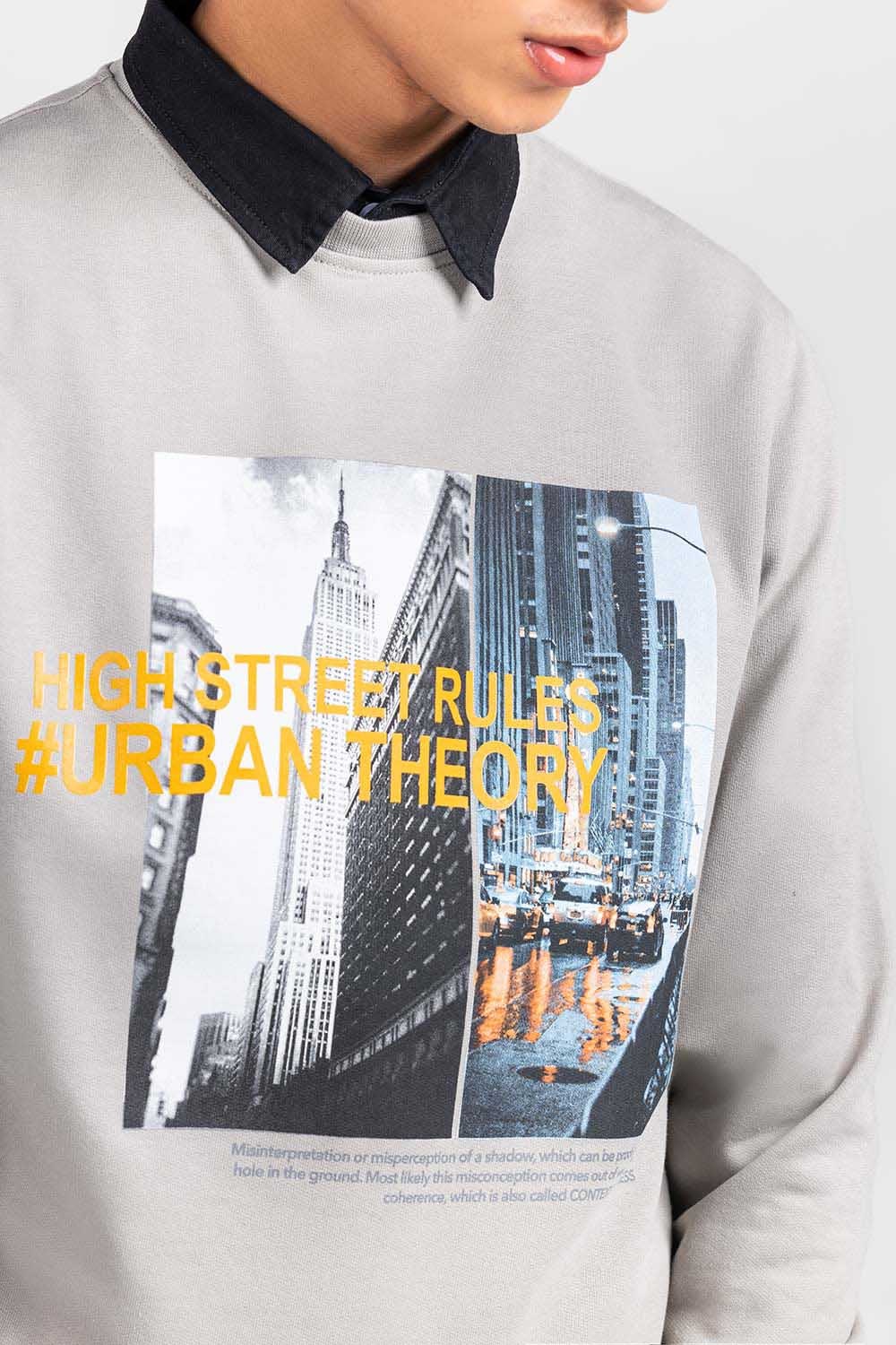 Fog Grey Fashion Sweatshirt JKT-MSS-D24-01