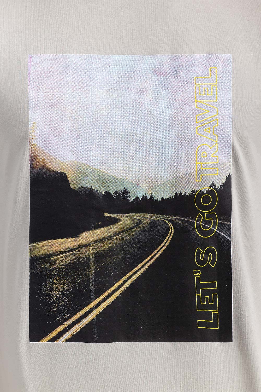 Fog Grey Fashion T-shirt JGP-URB-D266-01