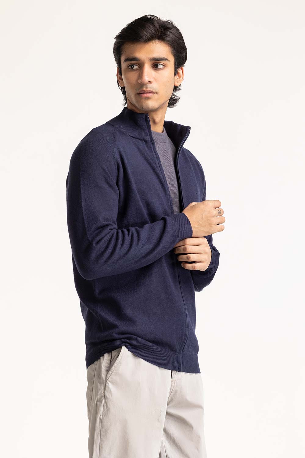 Front Open Sweater MN-SWT-WS24-091 B