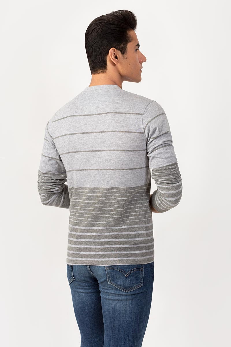Ash Grey Fashion T-Shirt FS-HEN-YD-D02-02