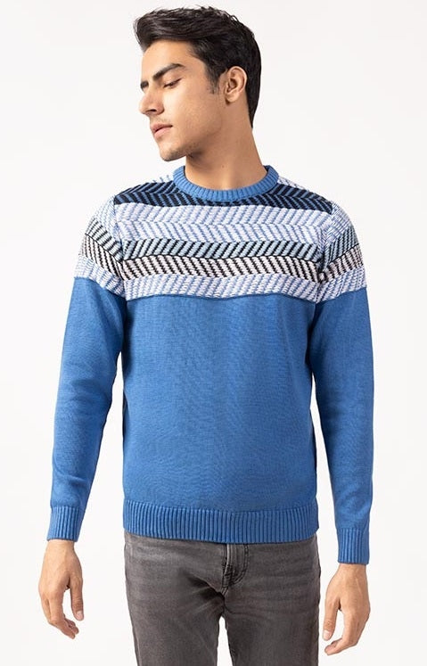 Blue Fashion Sweater FS-SWT-FD-255-01