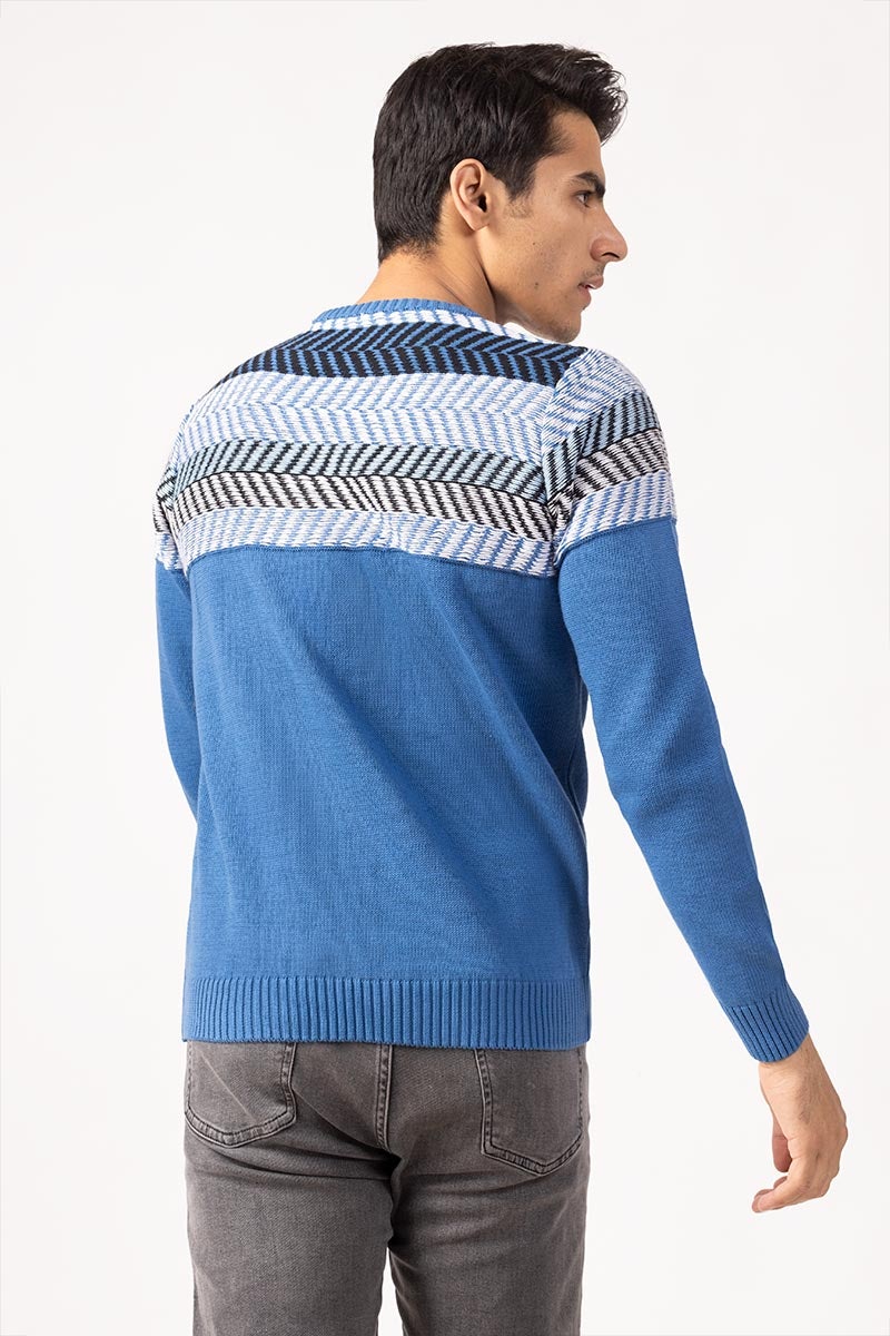 Blue Fashion Sweater FS-SWT-FD-255-01