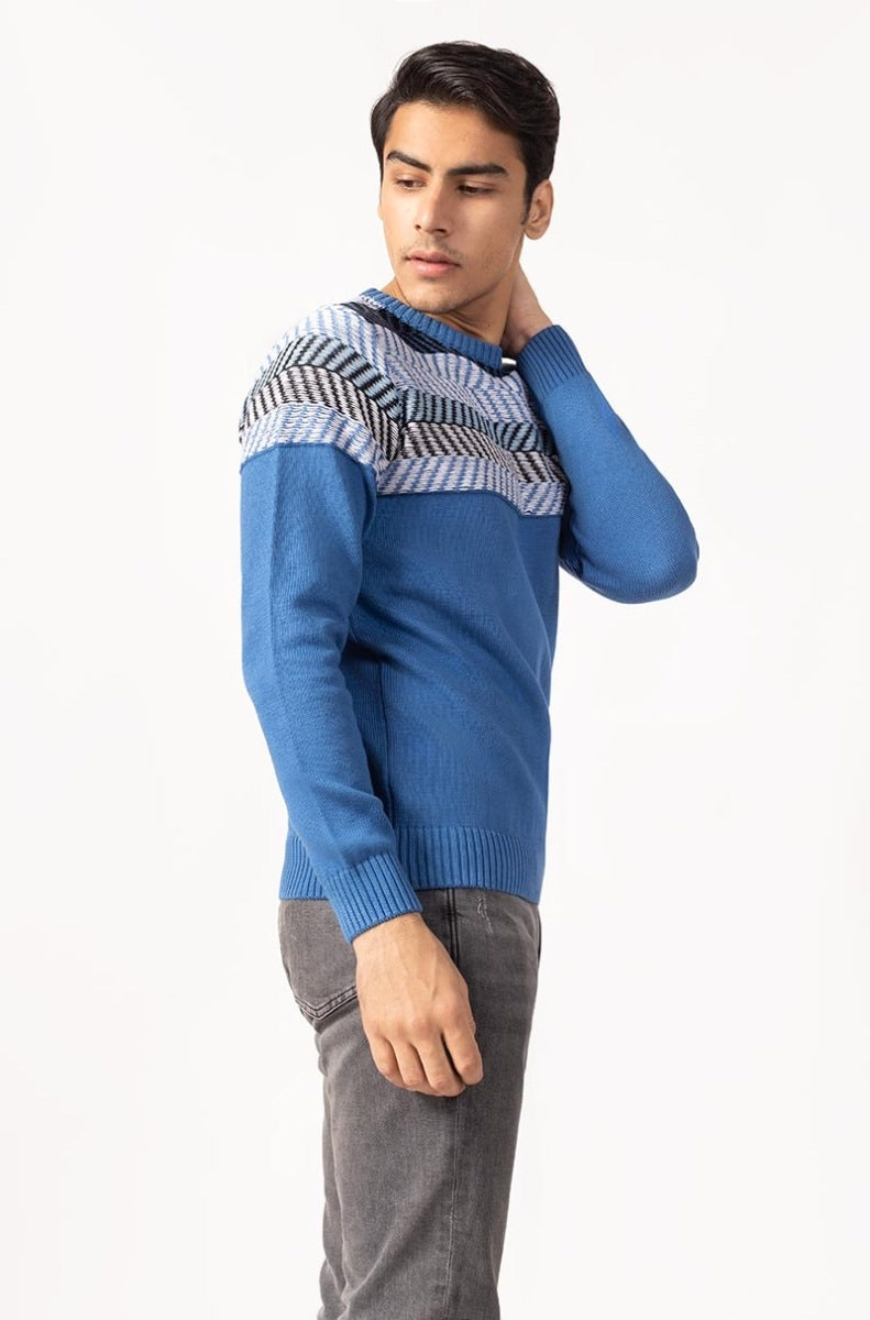 Blue Fashion Sweater FS-SWT-FD-255-01