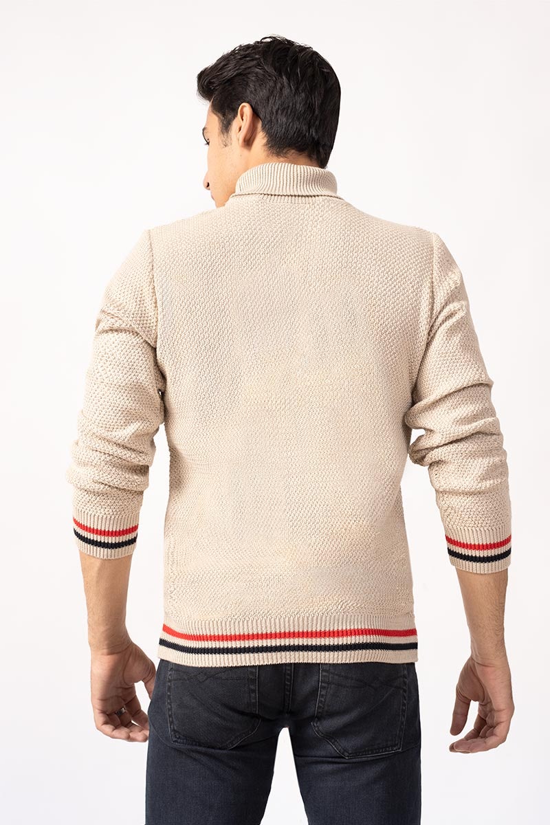 Oatmeal Fashion Sweater FS-SWT-FD-256-01