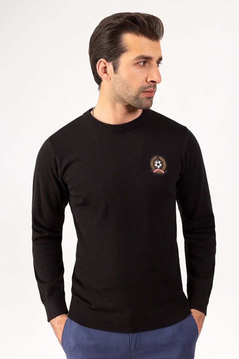 Black Fashion Sweater FS-SWT-FD-259-01