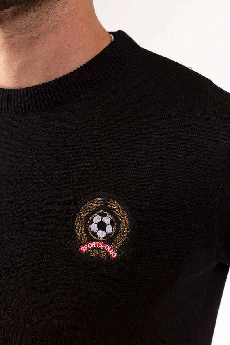 Black Fashion Sweater FS-SWT-FD-259-01