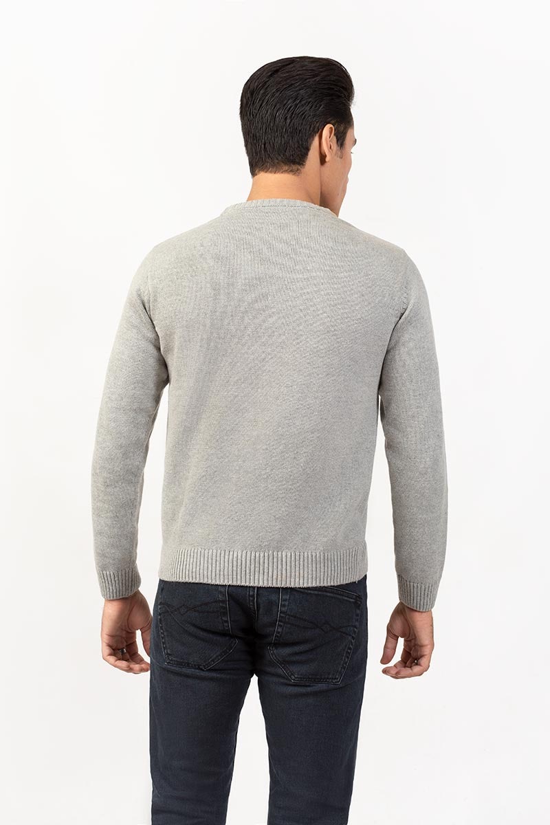 Ash Grey Fashion Swater FS-SWT-FD-260-01