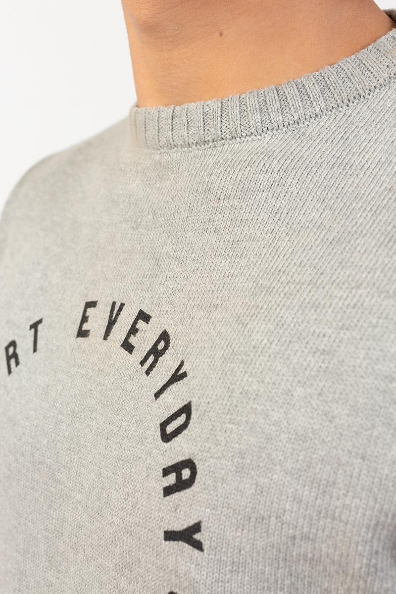 Ash Grey Fashion Swater FS-SWT-FD-260-01