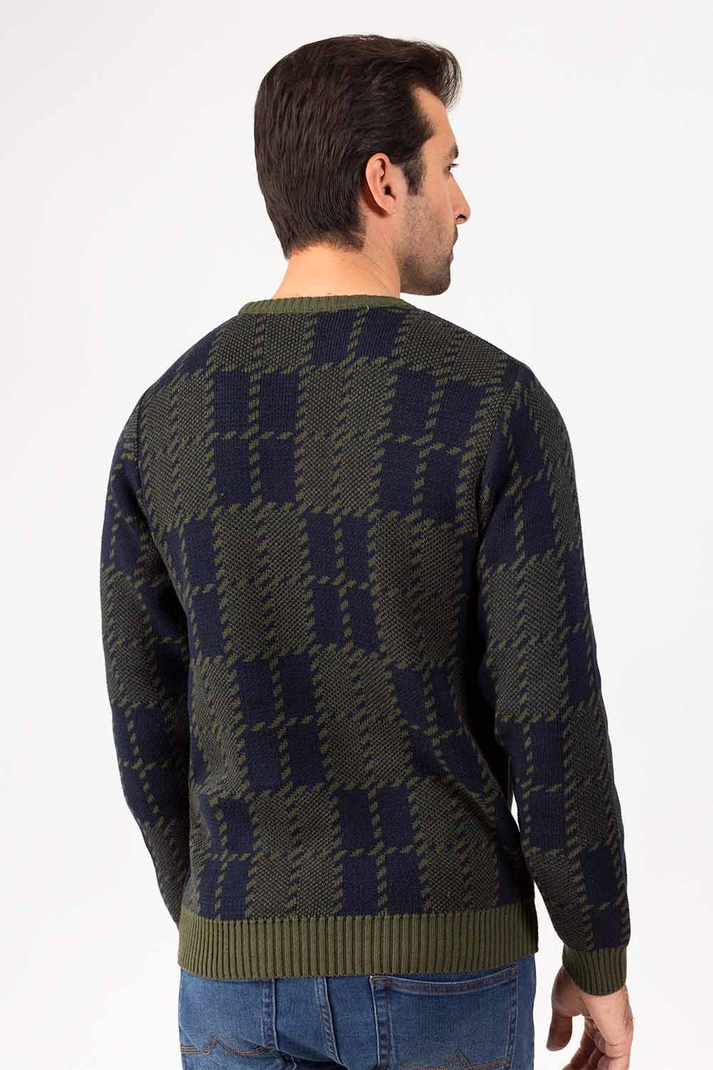 Green Navy Fashion Sweater FS-SWT-FD-261-01