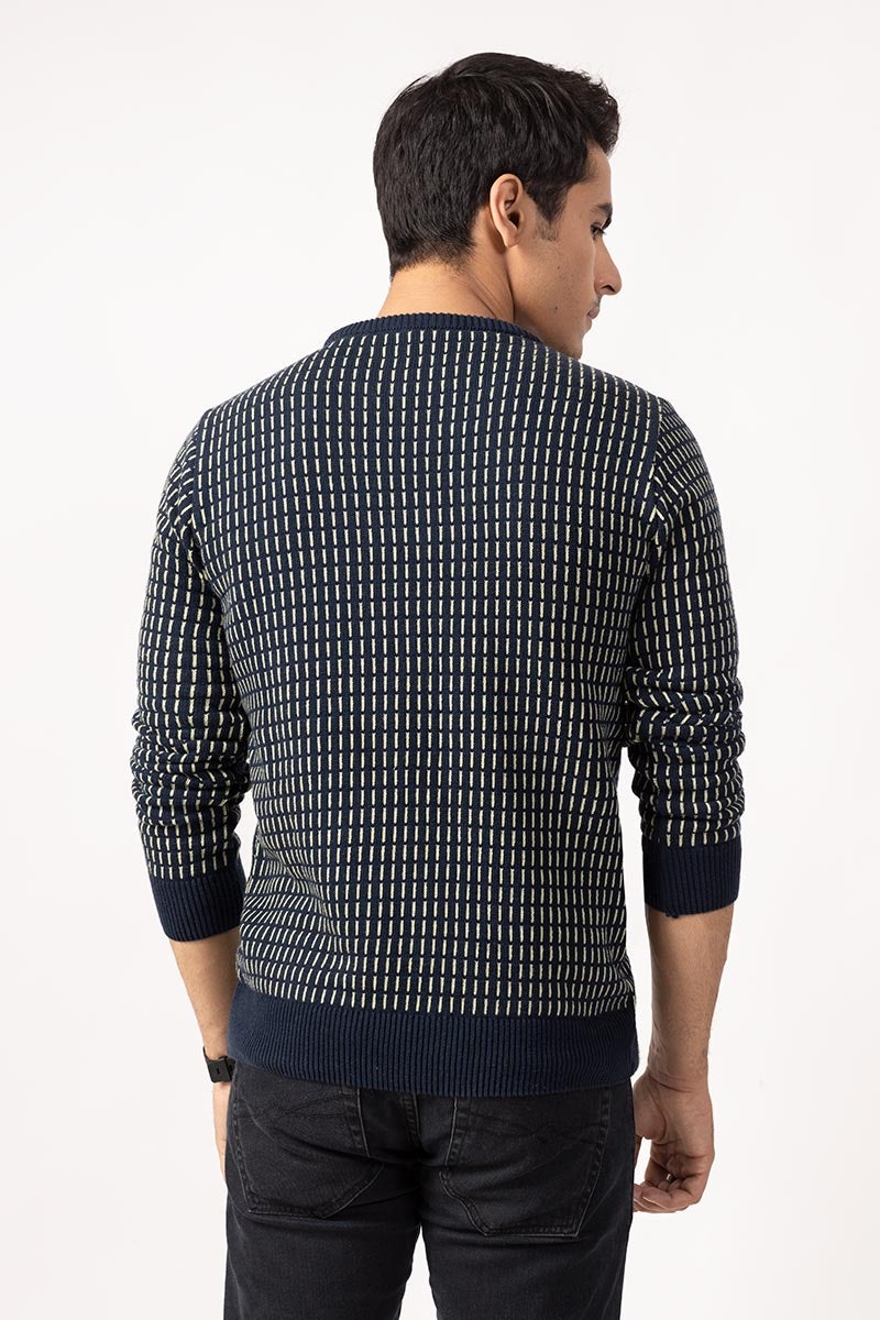 Navy Fashion Sweater FS-SWT-FD-265-01