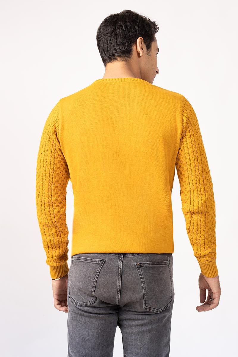 Mustard Fashion Sweater FS-SWT-FD-269-01