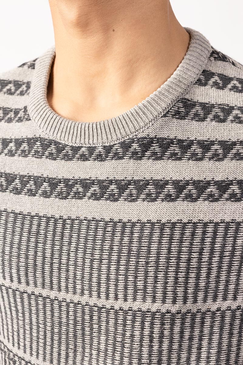 Charcoal Fashion Sweater FS-SWT-FD-282-01