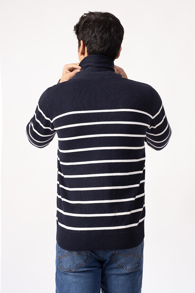 Navy-Grey Fashion Sweater FS-SWT-FD-283-01