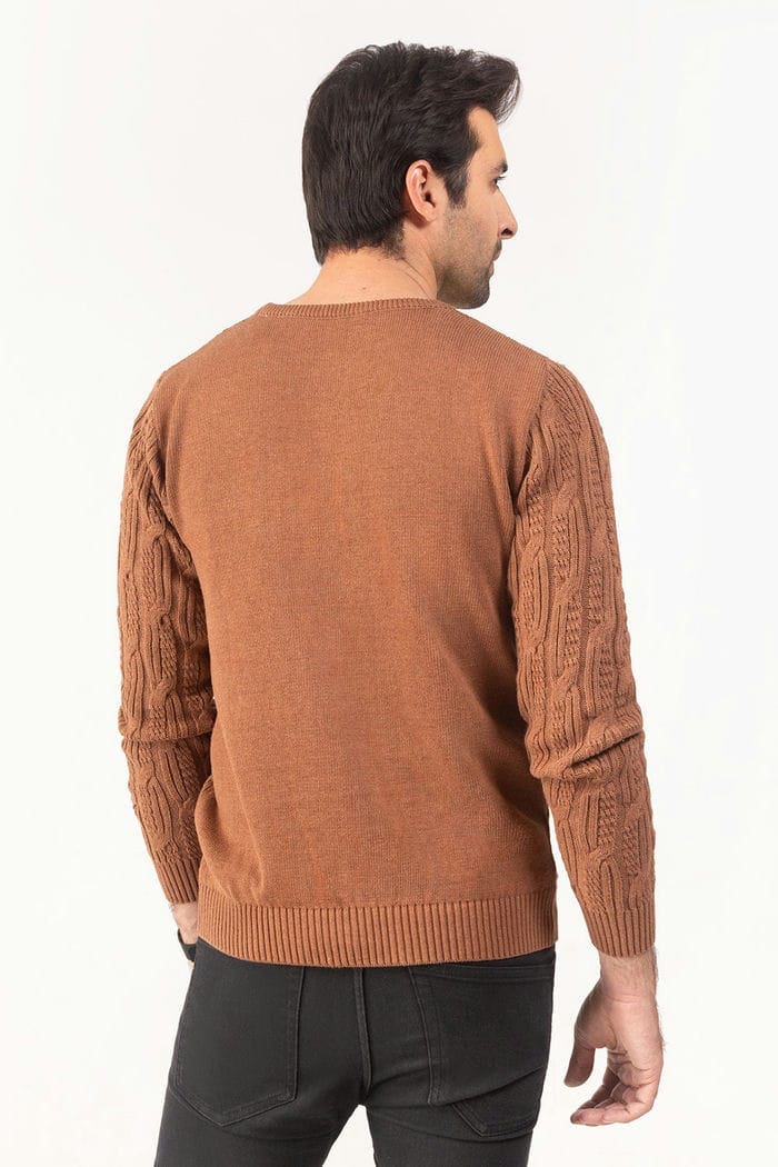 Brown Fashion Sweater FS-SWT-FD-284-01