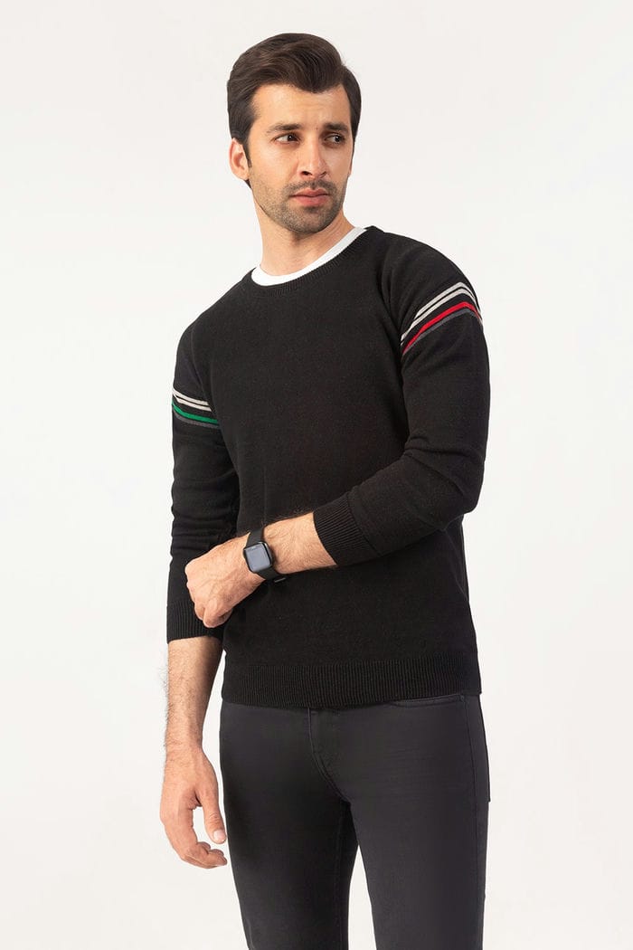 Black Fashion Sweater FS-SWT-FD-285-01