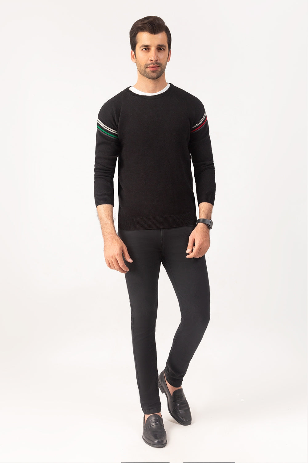 Black Fashion Sweater FS-SWT-FD-285-01