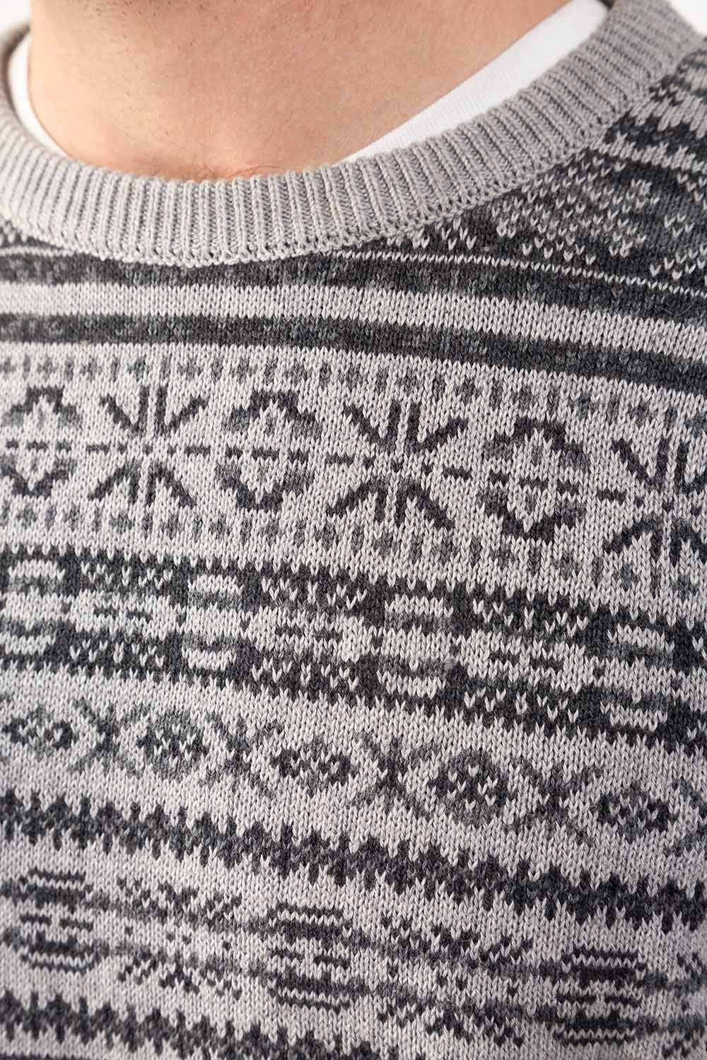 Grey Fashion Sweater FS-SWT-FD-289-01