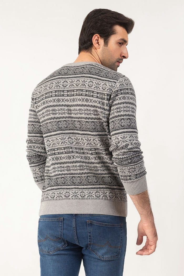Grey Fashion Sweater FS-SWT-FD-289-01