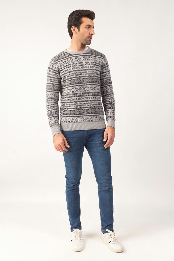 Grey Fashion Sweater FS-SWT-FD-289-01