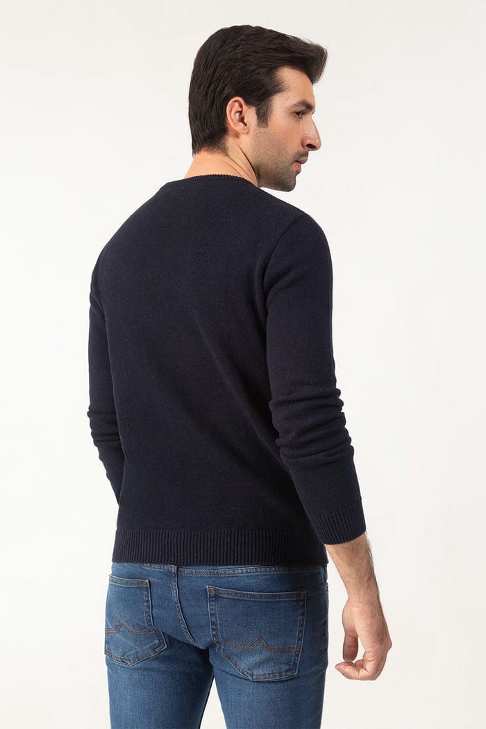 Navy Fashion Sweater FS-SWT-FD-290-01