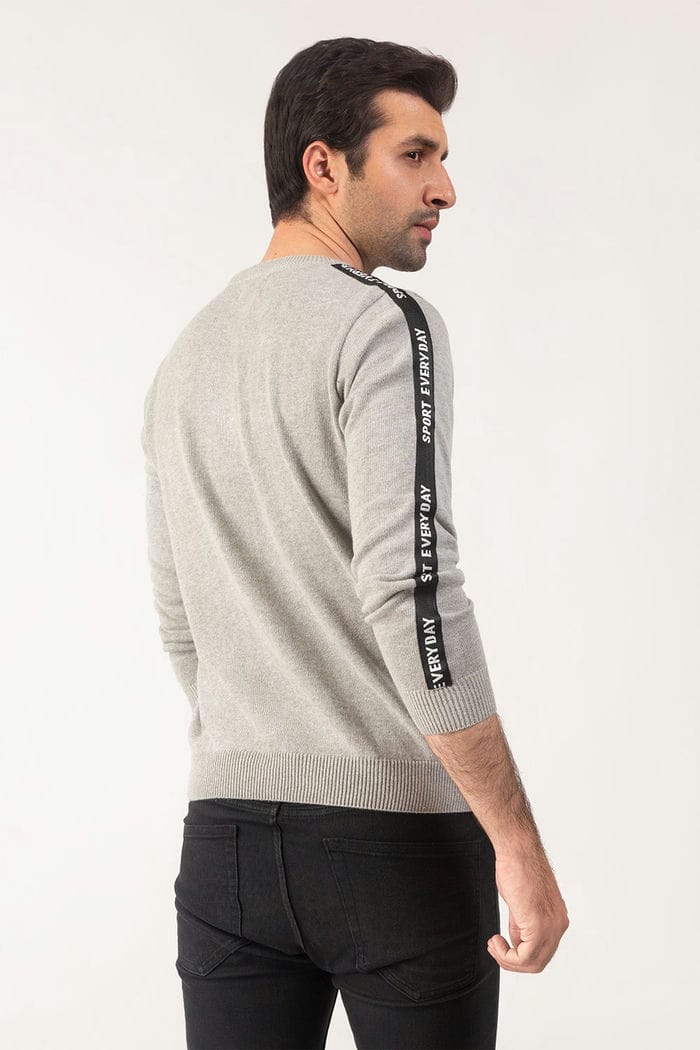 Ash Grey Fashion Sweater FS-SWT-FD-291-01