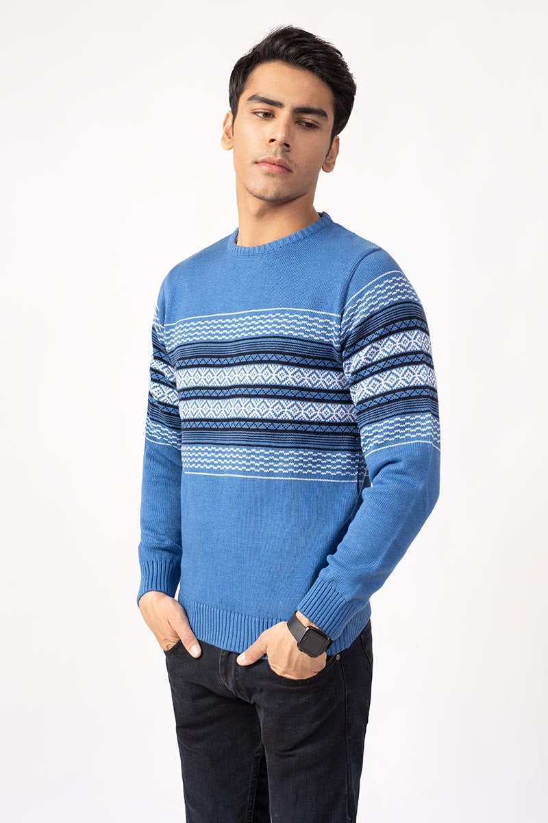 Blue Fashion Sweater FS-SWT-FD-298-01