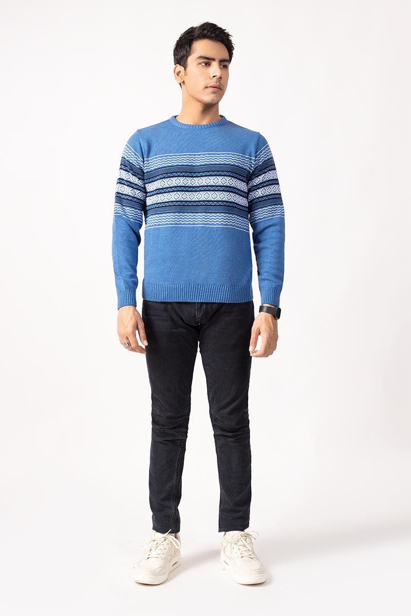 Blue Fashion Sweater FS-SWT-FD-298-01