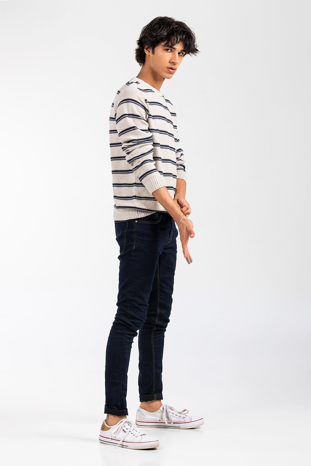 Navy Fashion Sweater FS-SWT-FD-394-01