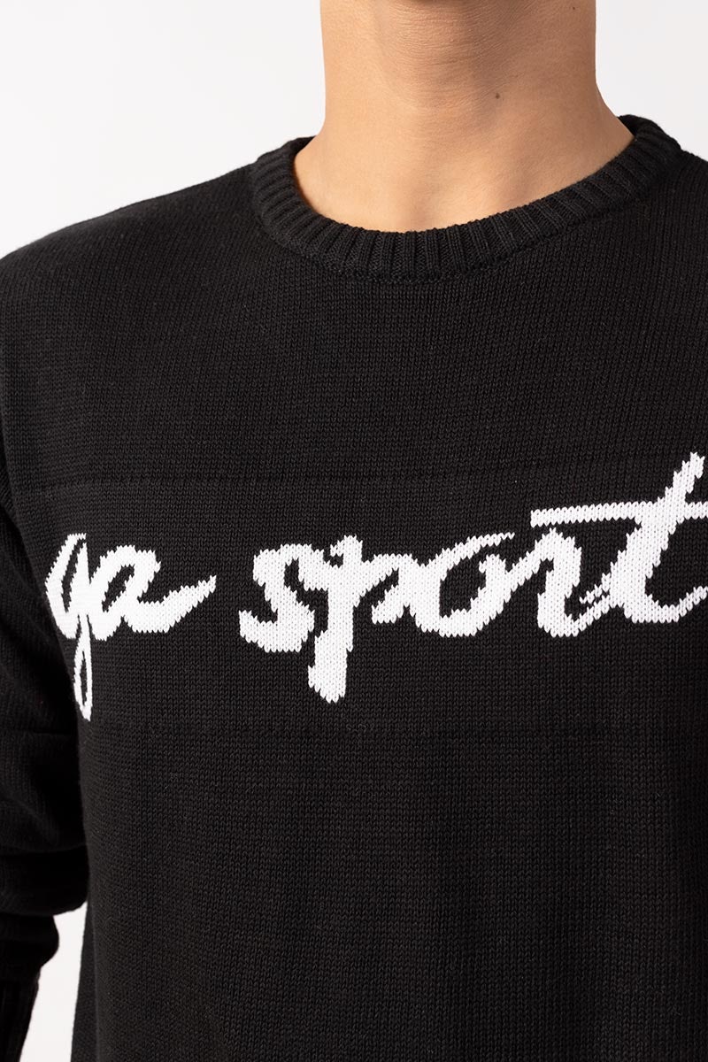 Black Fashion Sweater FS-SWT-FD-252-01