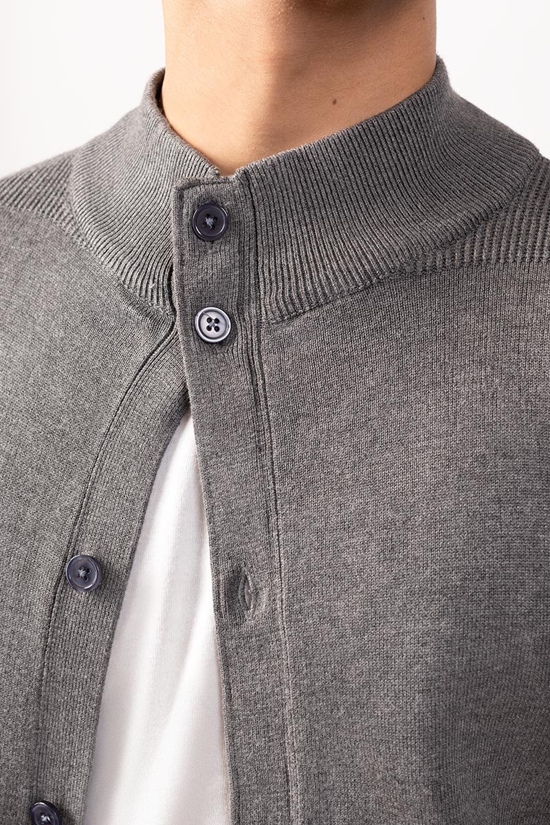 Charcoal Fashion Sweater FS-SWT-VPN-FD-214-01