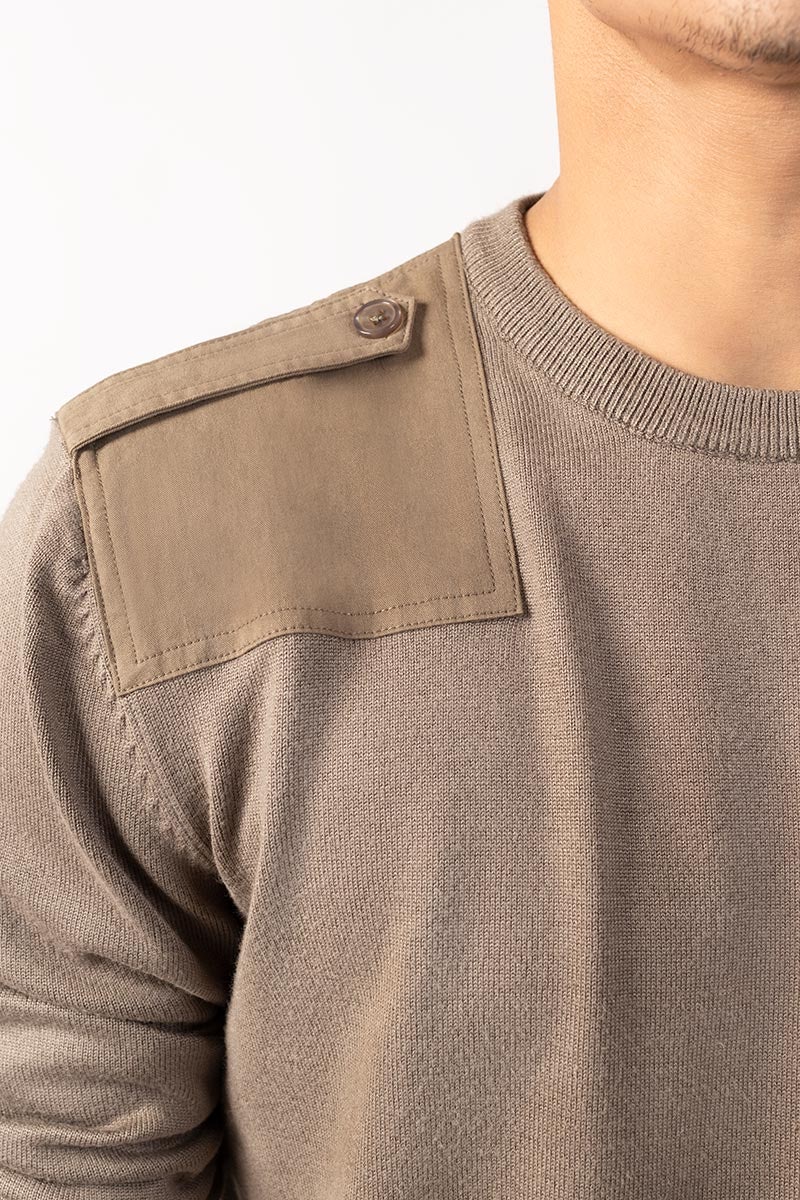 Olive Fashion Sweater FS-SWT-VPN-FD-215-01