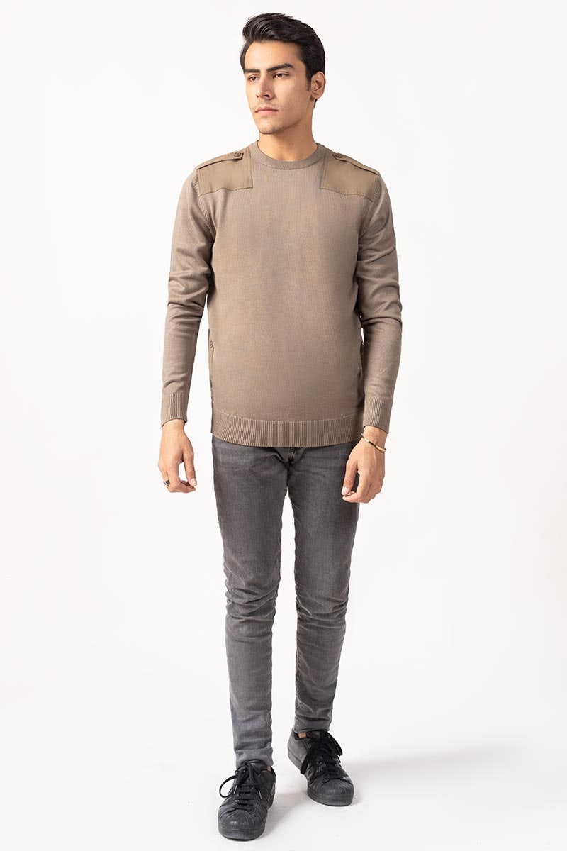 Olive Fashion Sweater FS-SWT-VPN-FD-215-01