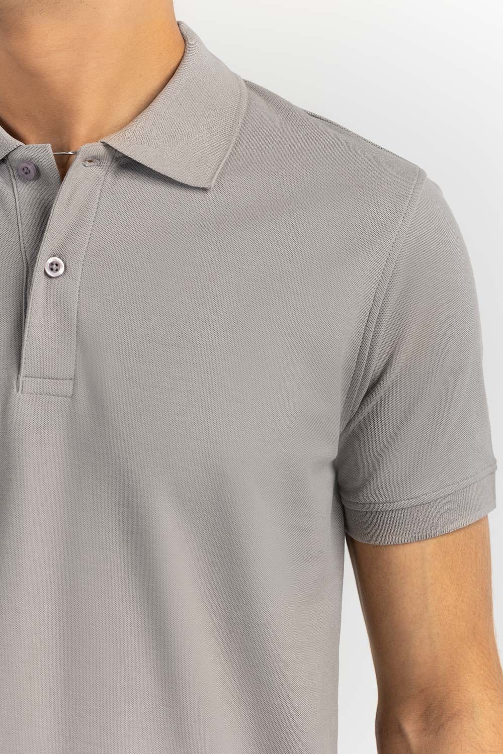 Glacier Grey Signature Polo PKP-SB-145