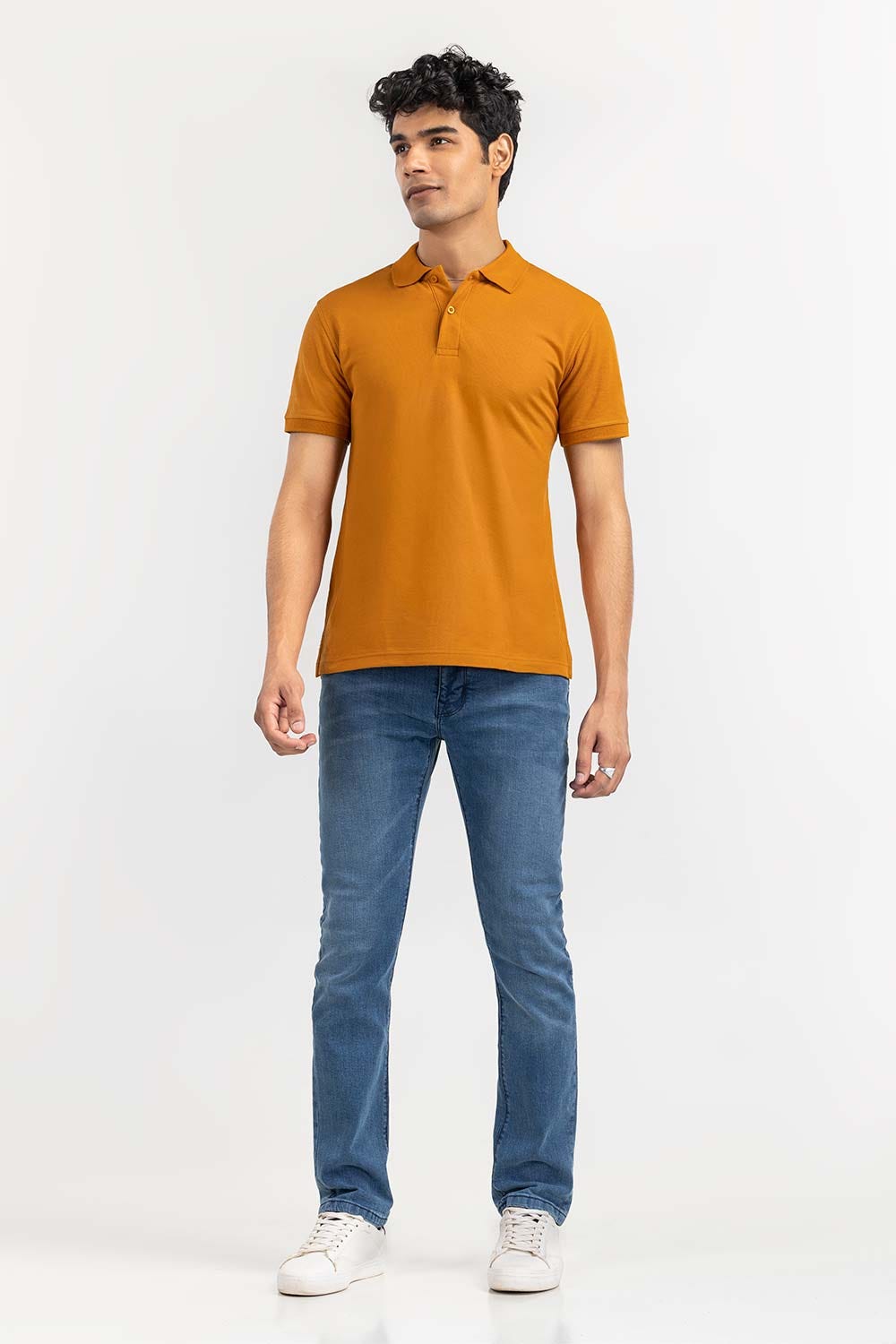 Gold Brown Signature Polo PKP-SB-139