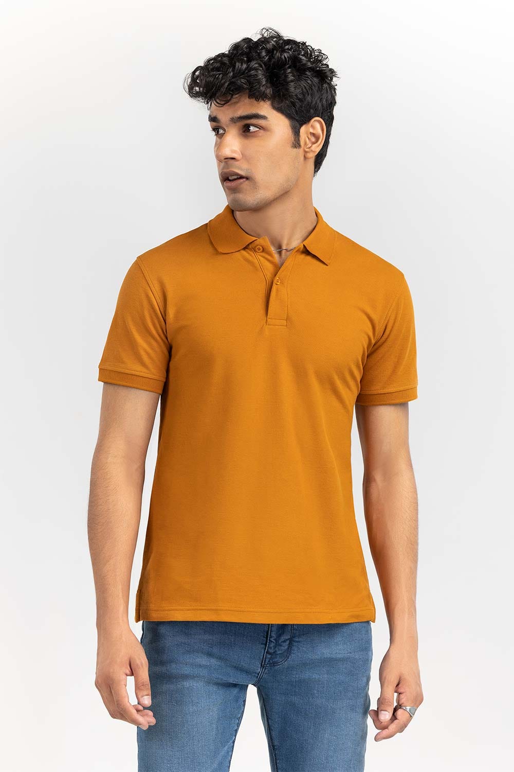 Gold Brown Signature Polo PKP-SB-139