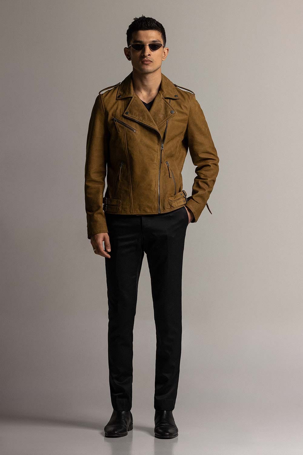 Golden Fashion Jacket JKT-LETH-D47-01