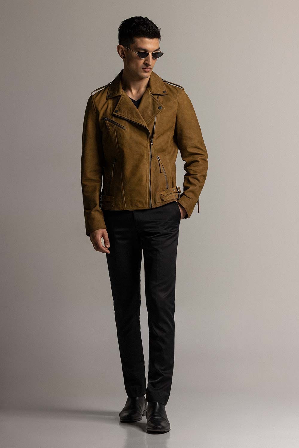 Golden Fashion Jacket JKT-LETH-D47-01