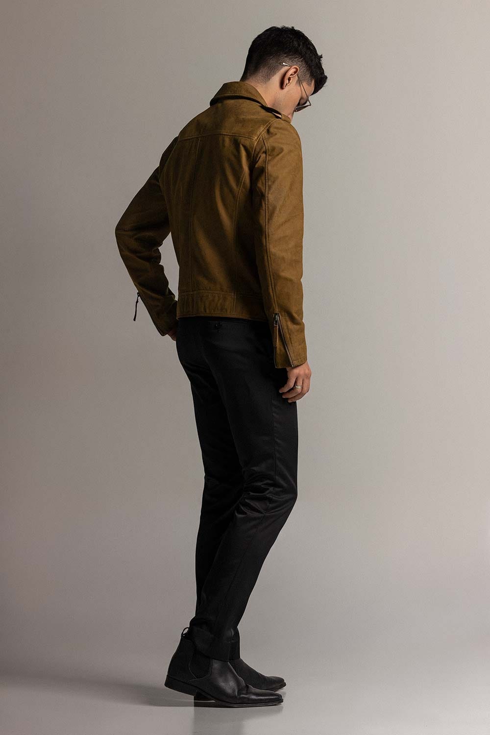 Golden Fashion Jacket JKT-LETH-D47-01