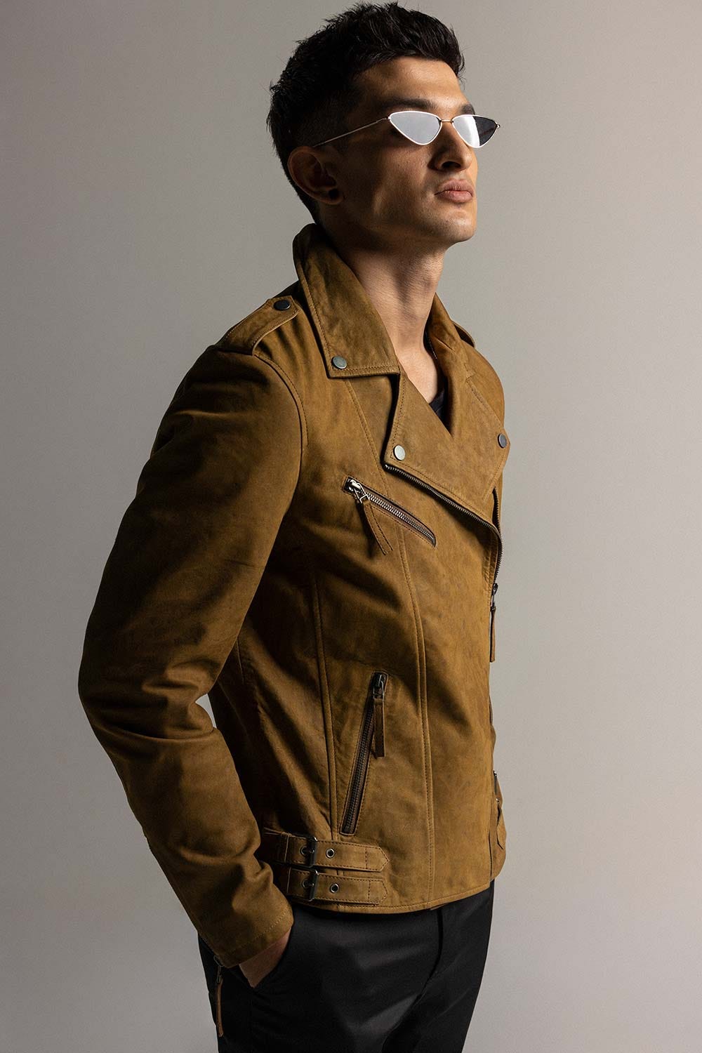 Golden Fashion Jacket JKT-LETH-D47-01