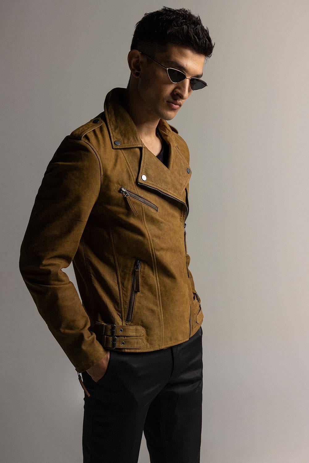 Golden Fashion Jacket JKT-LETH-D47-01