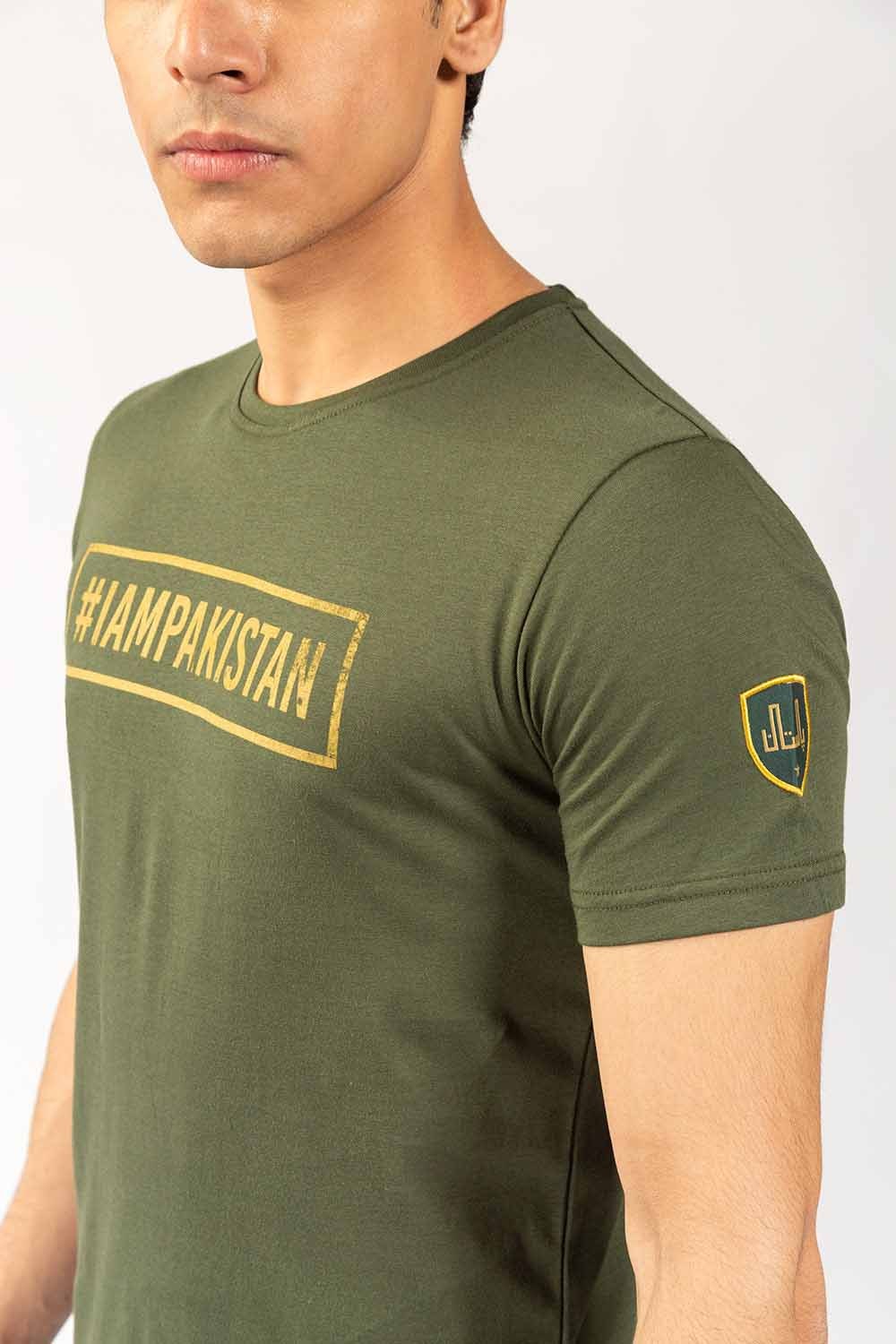 Graphic Green T-shirt JGP-URB-D243-01