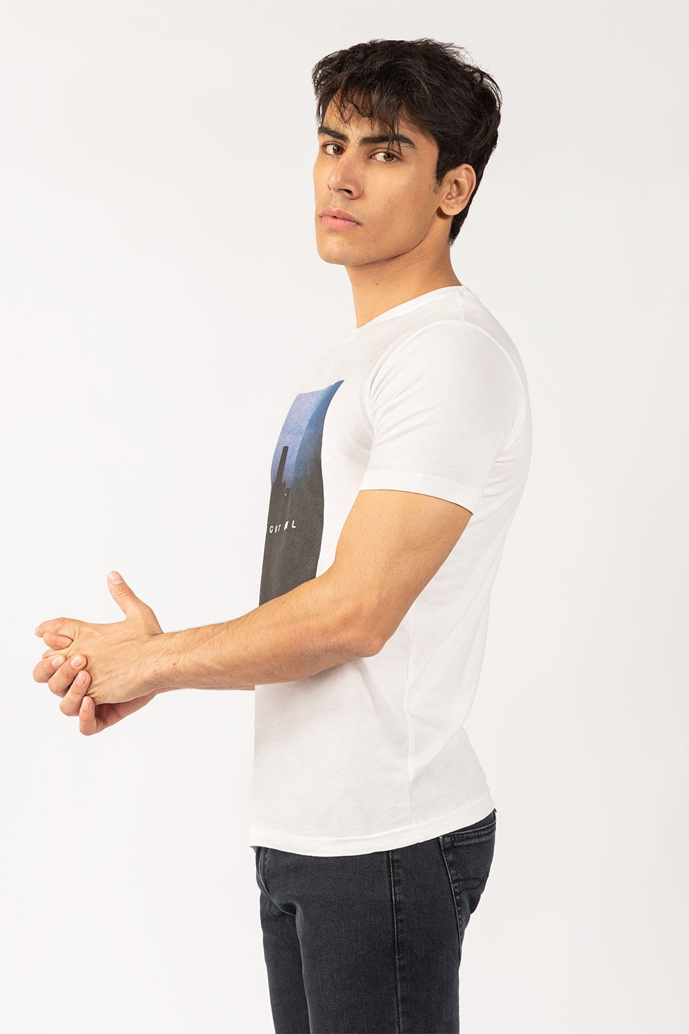 Graphic White T-Shirt JGP-URB-D228