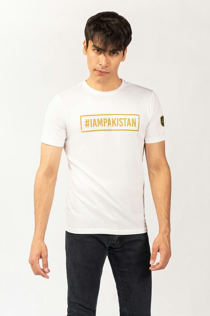 Graphic White T-shirt JGP-URB-D243-02