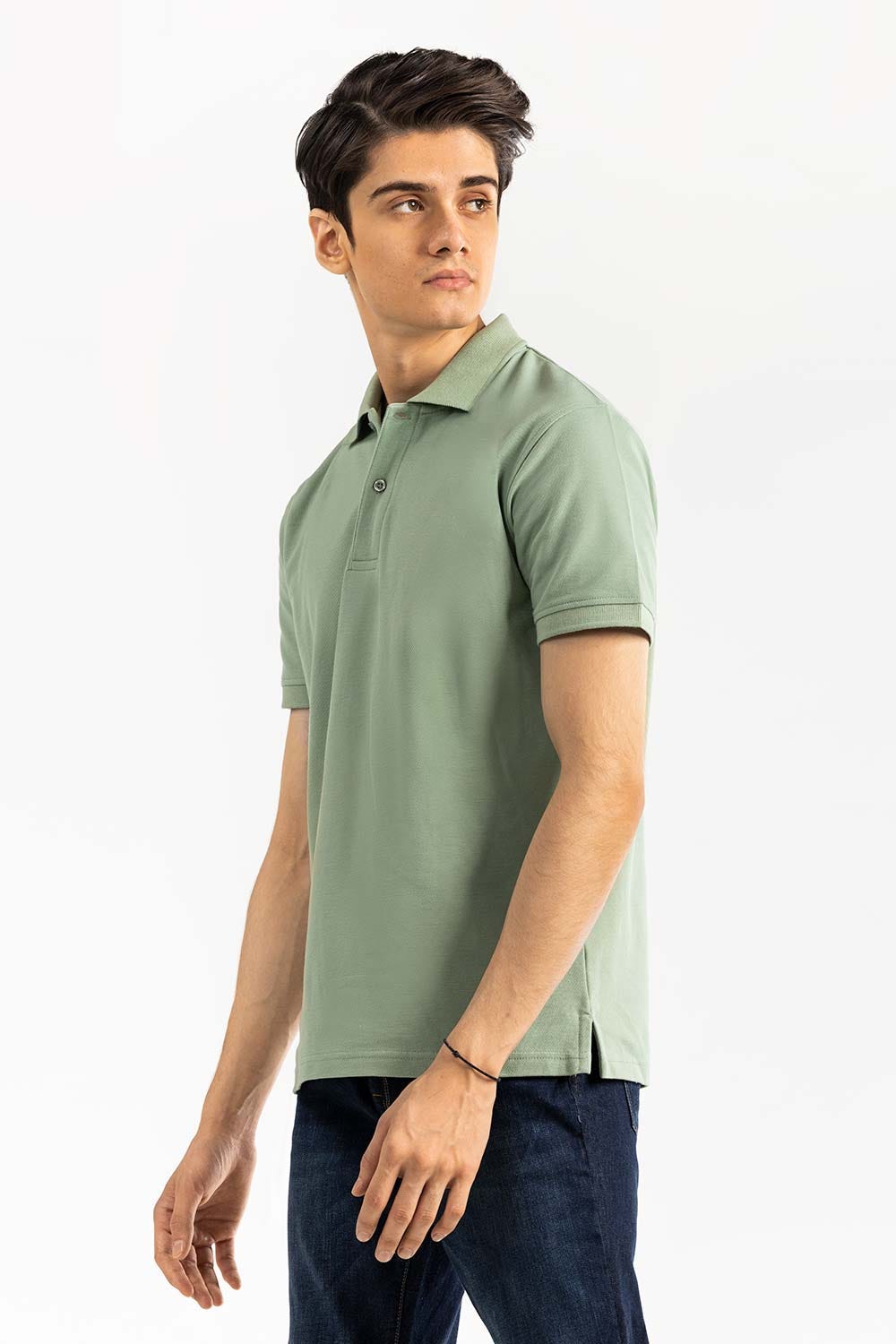 Grass Green Signature Polo PKP-SB-119
