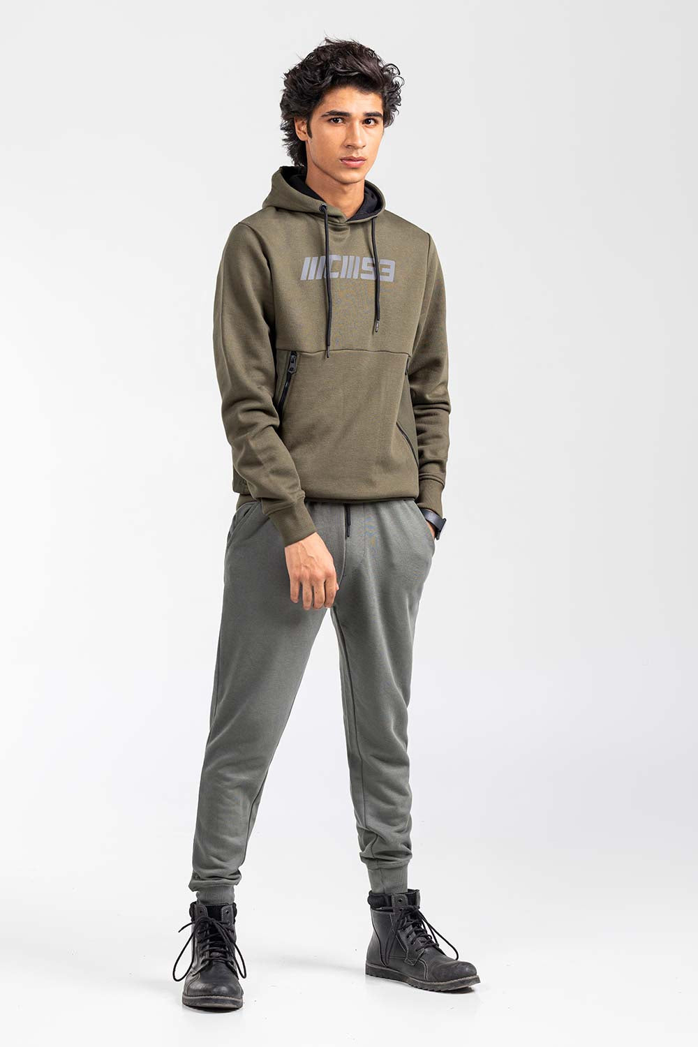 Green Fashion Hoodie JKT-POH-D16-01