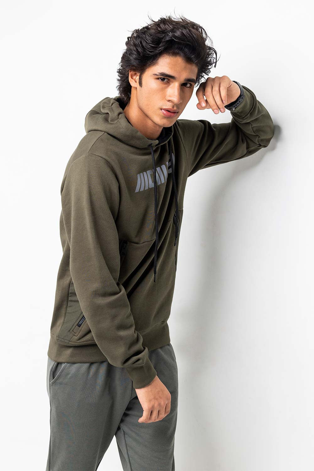 Green Fashion Hoodie JKT-POH-D16-01