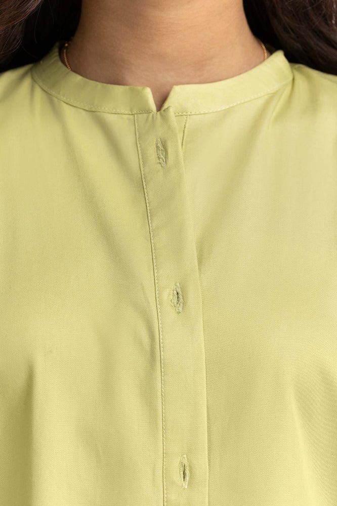 Green Basic Blouse WM-BLS23-008