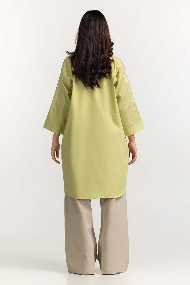 Green Basic Blouse WM-BLS23-008