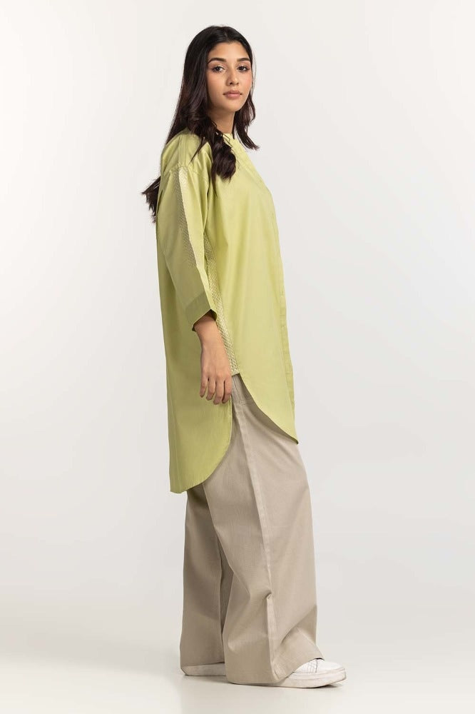 Green Basic Blouse WM-BLS23-008