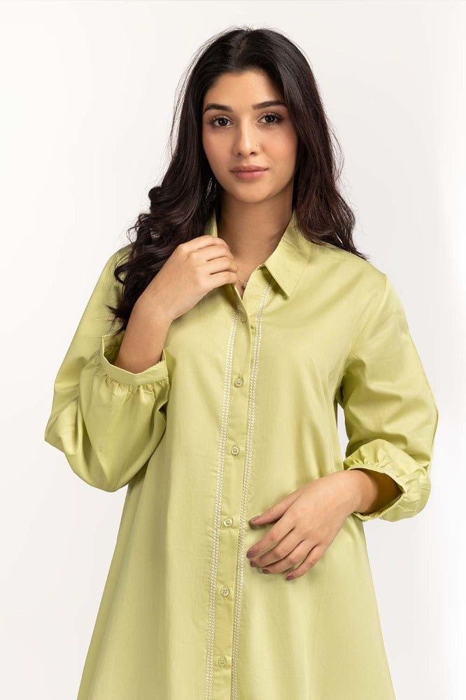 Green Basic Dress WM-DRSWS23-001